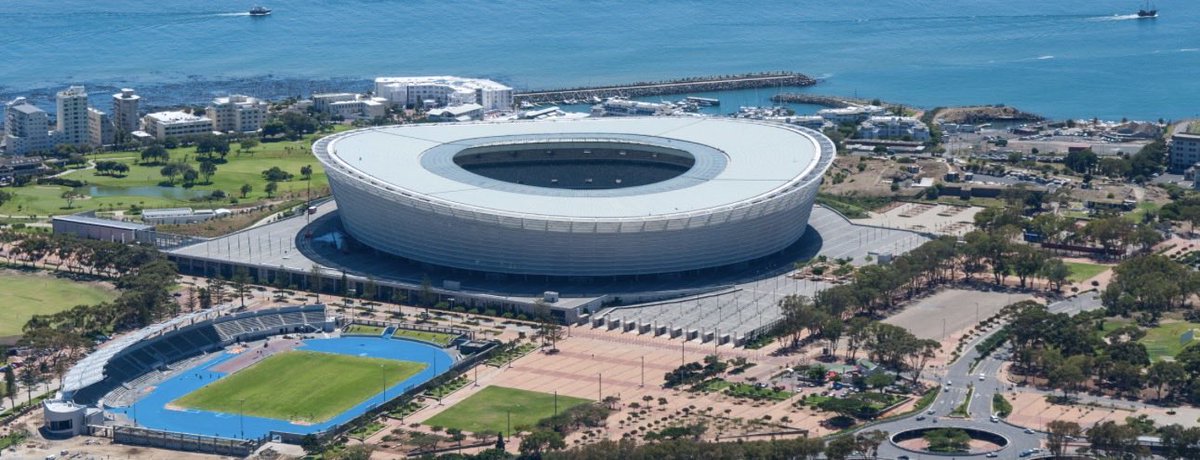 stats_wire's tweet photo. Africa’s most expensive football stadiums: 2026

1. 🇿🇦 DHL Stadium (Cape Town): $600M
2. 🇿🇦 Moses Mabhida Stadium: $450M
3. 🇿🇦 FNB Stadium: $440M
4. 🇲🇦 Grand Stade de Tanger: $360M
5. 🇳🇬 Moshood Abiola Stadium: $360M
6. 🇰🇪 Talanta Stadium: $350M
7. 🇨🇲 Olembe Stadium: $330M
8. 🇿🇦 Nelson Mandela Bay Stadium: $270M
9. 🇨🇲 Japoma Stadium: $232M

🇿🇦 South Africa leads with four stadiums, largely built or redeveloped for the 2010 FIFA World Cup.

🇲🇦 Morocco’s Grand Stade Hassan II, with a projected cost of up to $1.4 billion, is excluded from the ranking as it remains in the early stages of construction.
