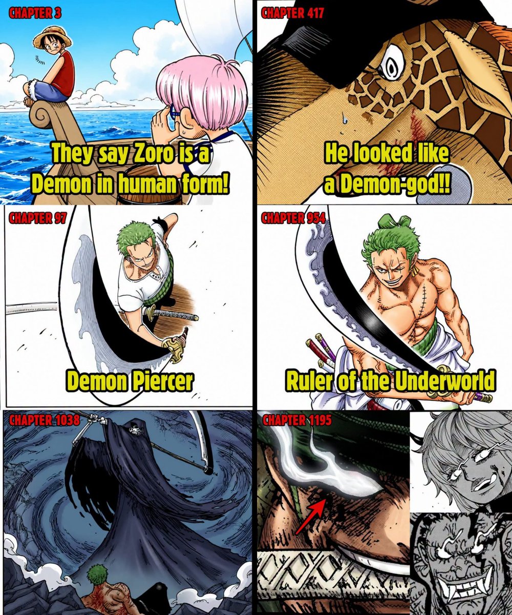 FilmxPoint's tweet photo. IS ZORO HUMAN? https://t.co/FCDIiheHxE