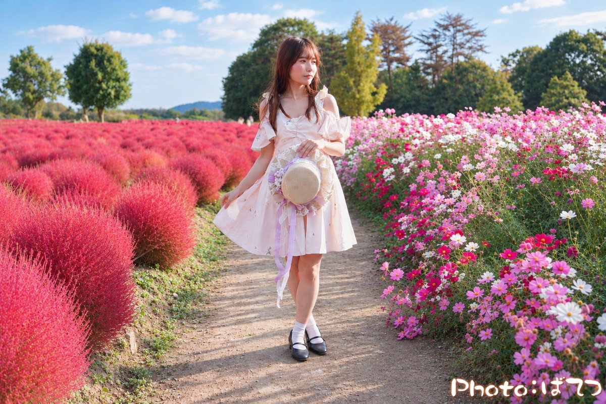 batetsu2's tweet photo. KANAちゃんと #花夢の里2026  ⑦

秋色の中の少女 

2026/10/18📸 https://t.co/UtQ1Q3ViWt