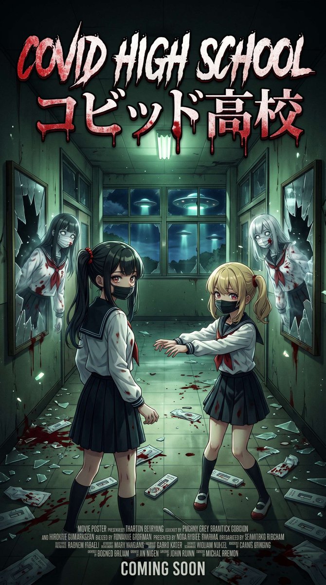 CovidGx's tweet photo. ✨⭐🛸COVID ハイスクール🛸⭐✨  
😷今すぐマスクを着けろ😷  
❌☠️コロナは殺し続けている☠️❌  

この小さ��女の子の命は最近 #Covid に奪われました。マスクを着けない人々——そしてマスクを着けなかったこと——が彼女を殺した！！！  
今、彼の魂は #Pharaoh の奴隷です  
#Youtube #Kids https://t.co/s9YIg84fVX