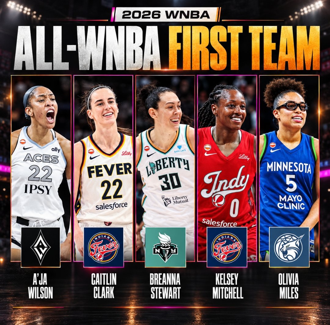 Luna_4w's tweet photo. 2026 WNBA All-First Team Revealed 🔥
Who's your favorite? https://t.co/hQYS7x9hjv