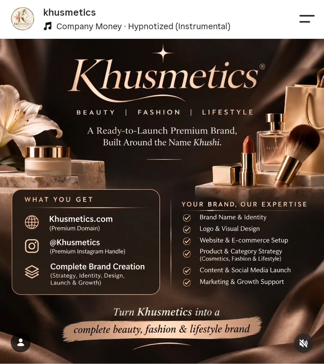 M0hltGupta's tweet photo. @BoneyKapoor hello sir I tried multiple ways to reach Khushi kapoor but I couldn't 
I have unique new Brand business opportunity for her own brand where she can launch and deliver cosmetics fashion and lifestyle products under
https://t.co/ExkSFy5CQ7 I own domainand Insta handle https://t.co/WwiLlkQef7