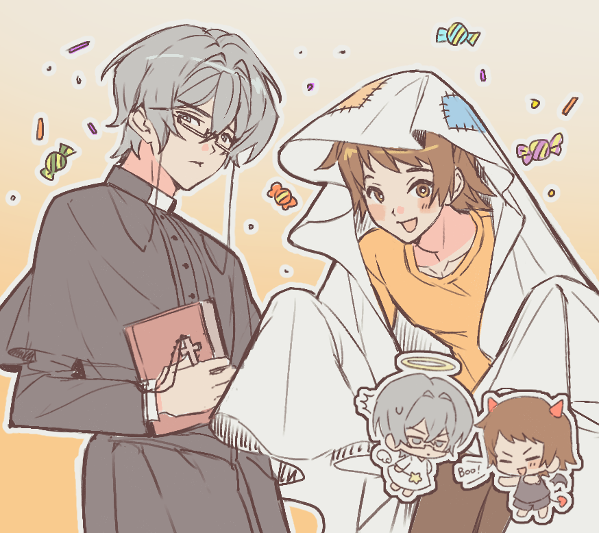deji0013's tweet photo. 섹시신부와 그냥유령 https://t.co/ZS60MXluFd