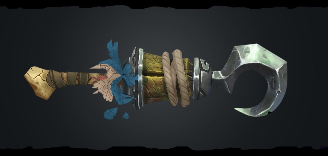m1efl's tweet photo. Stylized 3D pirate hook, optimised for Roblox. Weapon comms open, DM on Discord to discuss. (m1efl) #blender #b3d #RobloxDevs #RobloxDev #3Dartist #3dart #ROBLOX https://t.co/Vl7ETmFP2V
