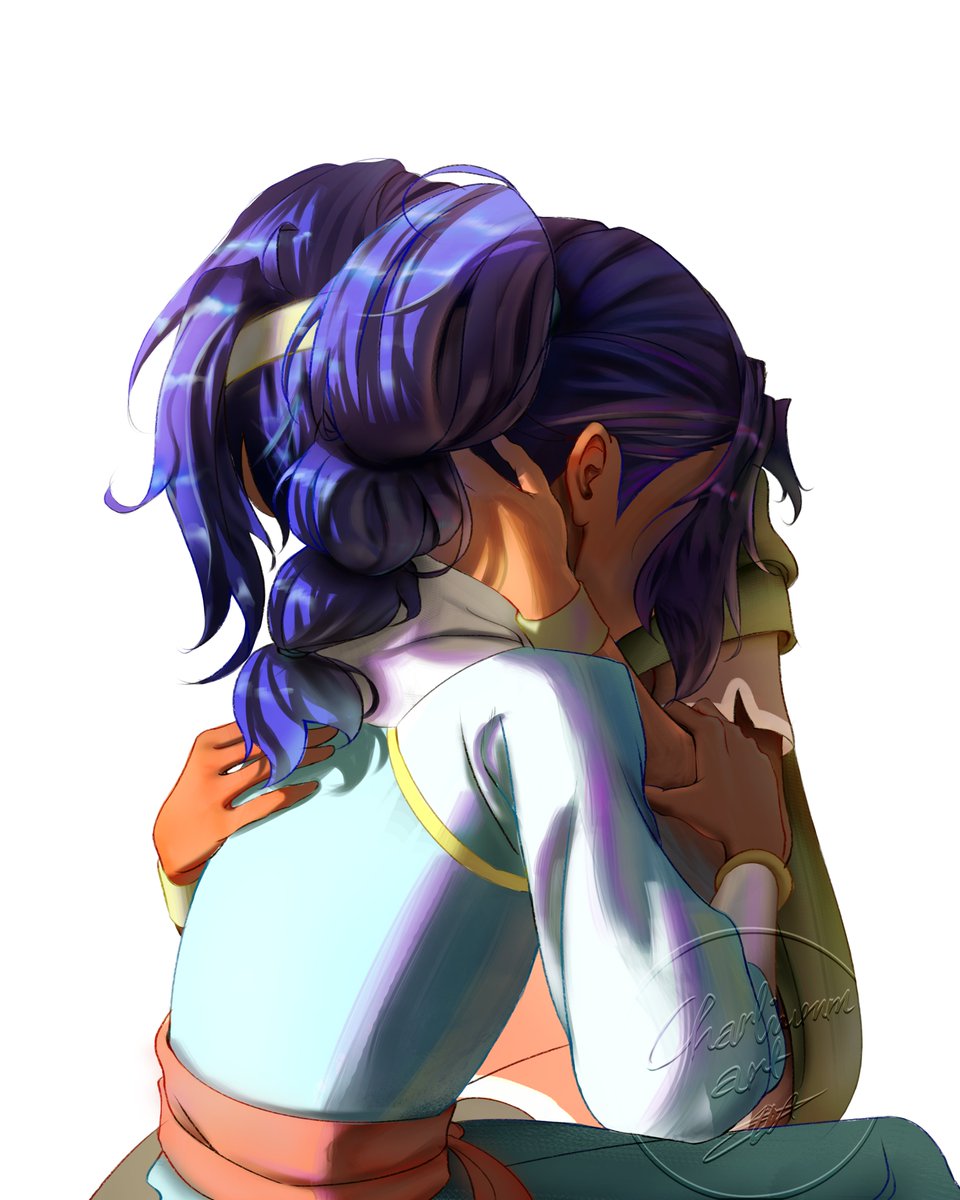 charliumm's tweet photo. "I only wanted to help"

I couldn't bear to see them apart so I drew them together😔

#avatarsevenhavens #avatarfanart #paviandnisha https://t.co/EVrNZjy63F