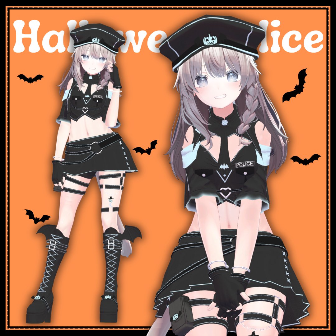 torimochi_3d's tweet photo. 🎃『Halloween Police』本日発売🎃
🎁発売記念 プレゼントキャンペーン開催🎁

この投稿を リポスト+フォロー で参加完了✨
抽選で 3名様 にフルパックをプレゼント‼

🗓️応募期限：10/27 23:59まで

発売記念セールも開催中なのでぜひご参加ください✨

🔗https://t.co/81K6Z2u86l https://t.co/CmgzLTyj7y