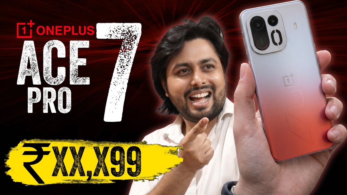technoanoop's tweet photo. OnePlus Ace 7 Pro Specs & Launching Confirm: Everything You Need To Know Before Buy... 🔥
#OnePlus #OnePlusAce7Series #OnePlusAce7Pro #OnePlus16R @OnePlus_IN @oneplus @YouTube @YouTubeIndia @YouTubeCreators
Watch Here 👉 https://t.co/KHJiWTYcOJ https://t.co/ZvQzo6Saz0