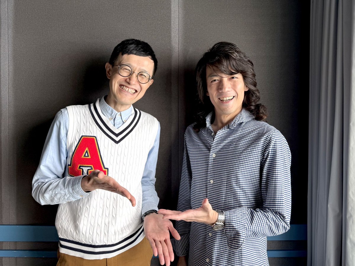 handakento's tweet photo. NACK5『ガチャ音！』でアナログタロウさんとご一緒しました！

昨夜の1回目はradikoのタイムフリーで、
2回目は10/31（土）22：30～FM NACK5 79.5MHzでお聴き頂けます！
https://t.co/R4O6EqFF4I https://t.co/LVjRXEvgxs
