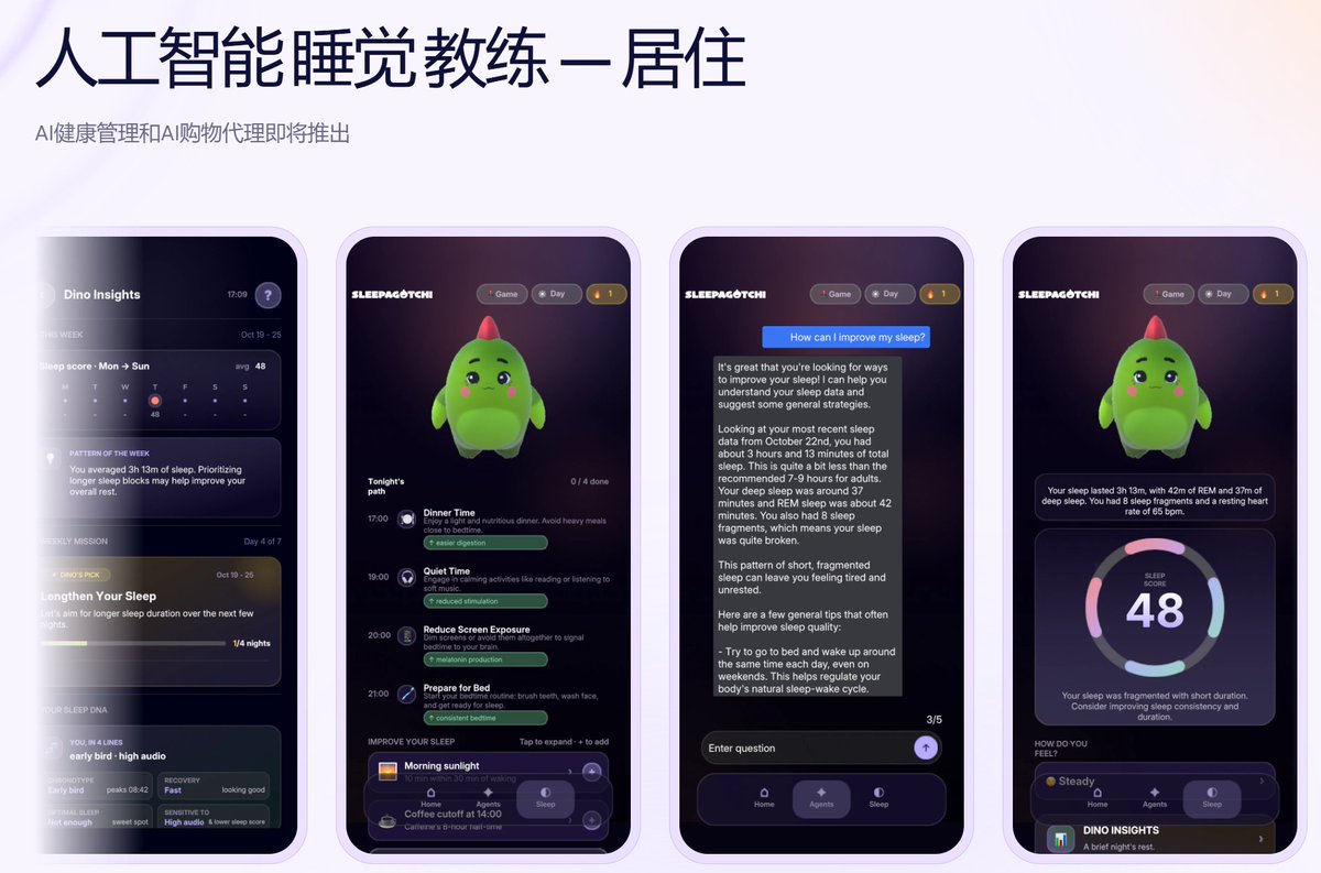 Gotchi Labs推出AI睡眠教练，结合多设备数据分析睡眠质量