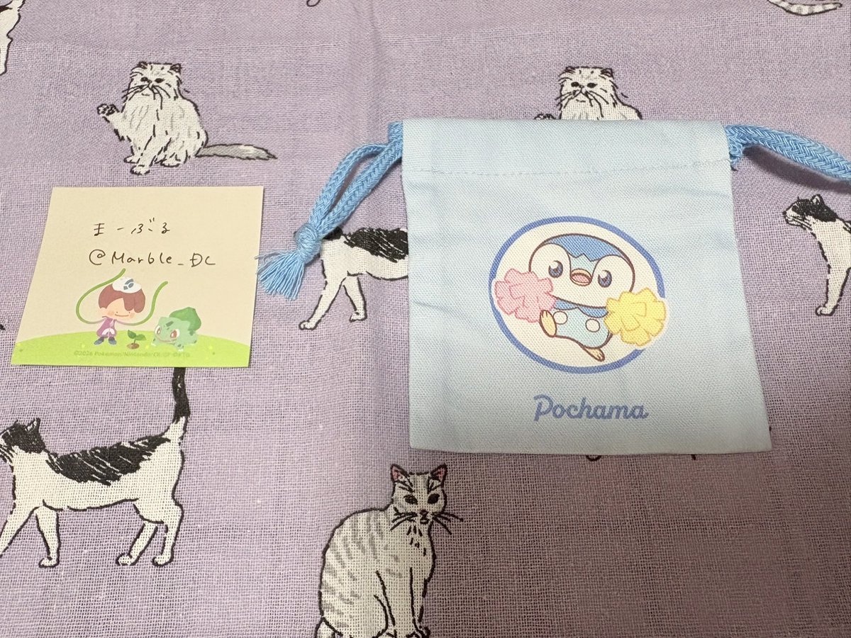 Marble_DC's tweet photo. 【交換】ポケモン ポケピース POP UP STORE

（譲） 巾着：ポッチャマ
アクスタ：★モクロー、ヒバニー

（求）巾着：ニャスパー、マイナン（友人分）
アクスタ：★ワッカネズミ＞ニャスパー

郵送もしくは都内手渡し。
★は迷っているためワッカネズミと交換のみ。
よろしくお願いします！ https://t.co/5ECkG9x1O7