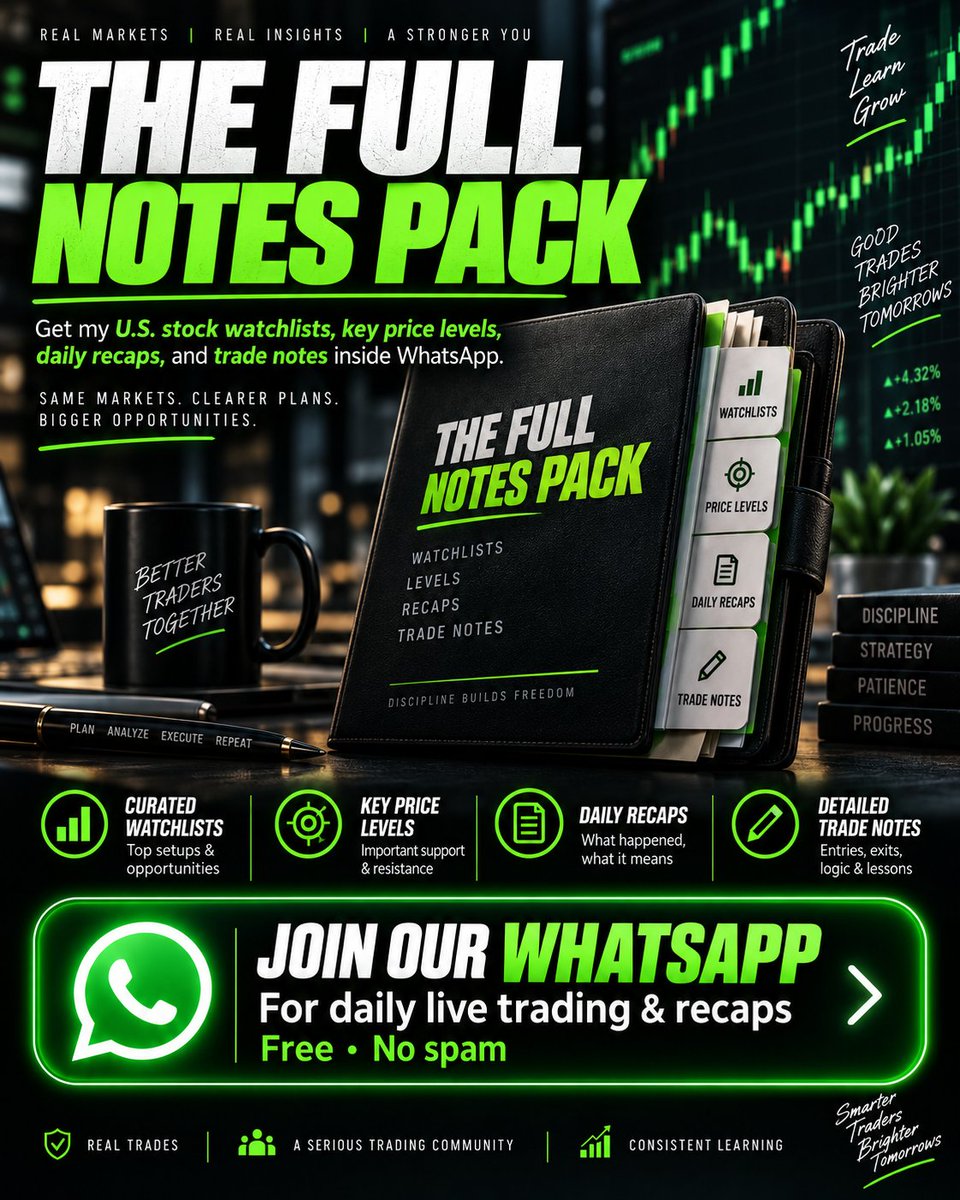 nami813's tweet photo. Follower bonus for today: I'm sharing my U.S. stock volume-and-price notes with followers who join me on WhatsApp today. You'll see how volume shapes my read on a move. Claim your notes before the day's out 👇 👇 https://t.co/eiqZmBKMij https://t.co/61ApX2Z0Ja