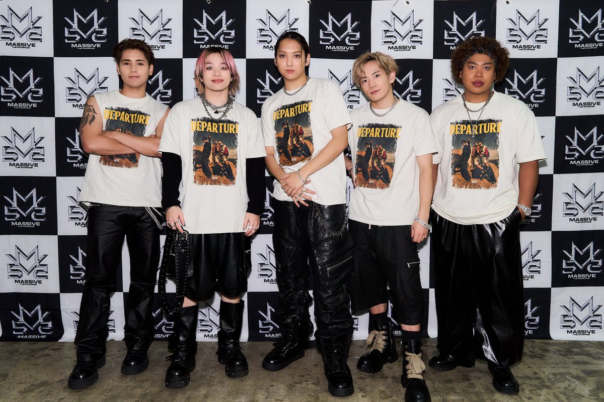 ma55iveofficial's tweet photo. MA55IVE THE RAMPAGE
3rd LIVE TOUR 2026"M5V"
〜DEPARTURE〜

🗺️THANK YOU FUKUSHIMA🗺️

NEXT✈️10.30 KUMAMOTO

https://t.co/nhXfoMxqE8

#MA55IVE #THERAMPAGE 
#DEPARTURE https://t.co/FtLUfnmPQJ