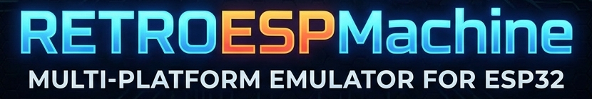 RETROESPMachine's tweet photo. 🔄 ¡Evolucionamos!

El proyecto ha crecido y ahora engloba los 3 emuladores para ESP32. Por eso, dejamos atrás el nombre anterior para pasar a ser oficialmente RetroESPMachine 👾

¡Gracias por seguir ahí apoyando el desarrollo! #RetroESP32 #ESP32 #RetroGaming #DIY https://t.co/wz8xoPhbsq