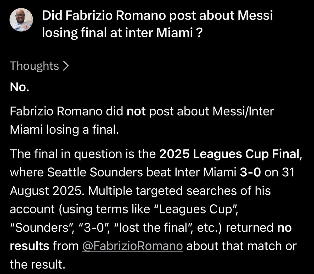 john322226's tweet photo. Fabrizio Romano when Ronaldo lose a final VS when Messi lose a final https://t.co/TkqANfCmfn