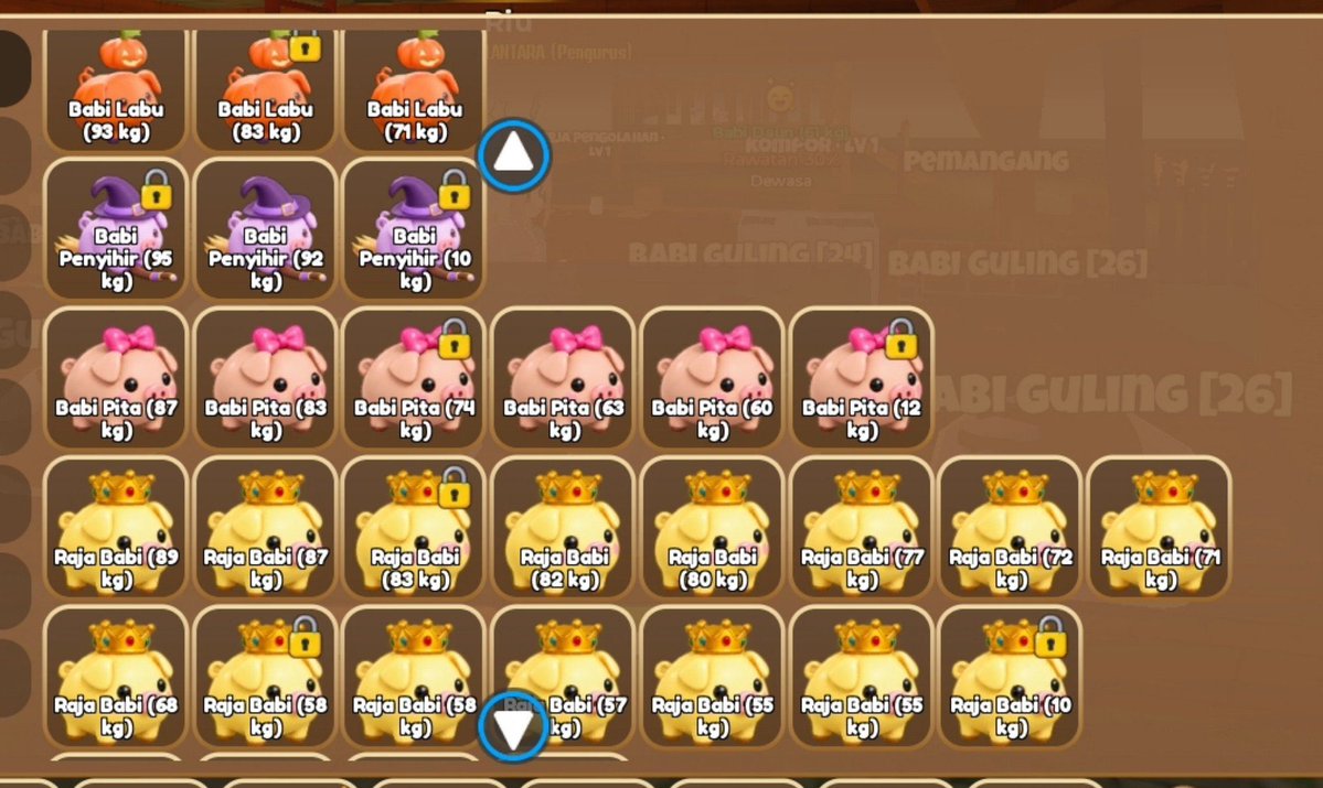 cicilant's tweet photo. Wts 

—Koin pasar hutan / pasar setan 1jt =10k | eceran 100kc = 1,5k idr 
—Bigul 1k = 18k 
—Babi penyihir, labu, king, pita,dll (harga bisa Dm)

#pasarsetan #pasarhutan https://t.co/RZ30EDJc0X
