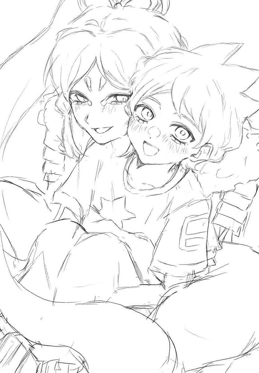 netphq's tweet photo. こんなに未完成のラフがあるのに新しい絵描くな https://t.co/ARHv6XpCje