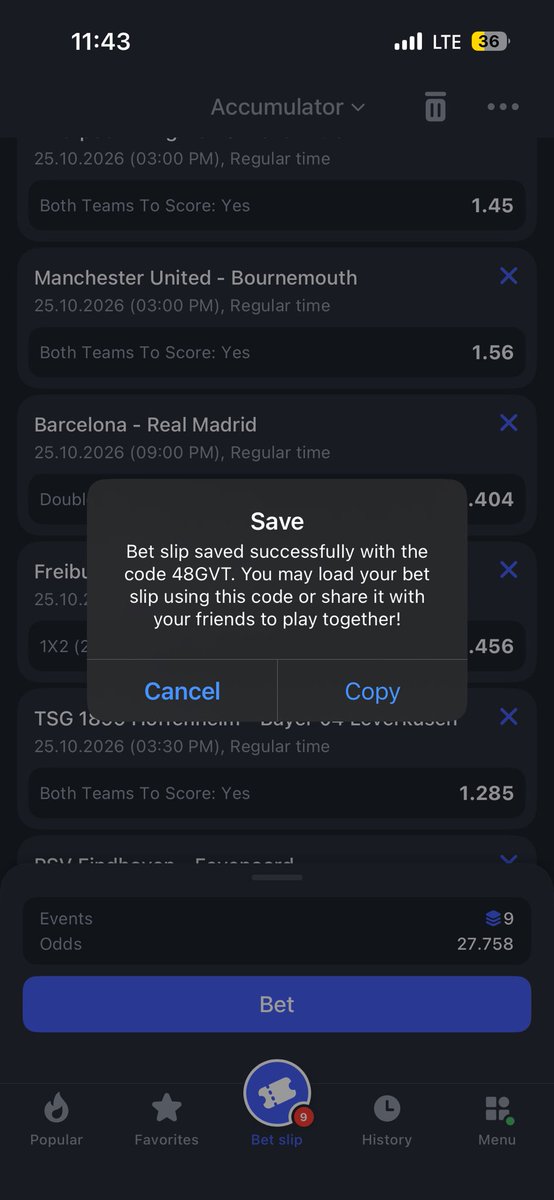BET_MASTER208's tweet photo. 27 ODDS ON PARIPESA

👉🏾 BOOKING CODES: 48GVT

👉🏾 PROMO CODE -BETMASTER208

Register / Play here 👇👇
    
    ➡️ https://t.co/VJOxihNbRF

Register with my Link and get your instant 200% Bonus on deposit https://t.co/Xovc50Nf3A