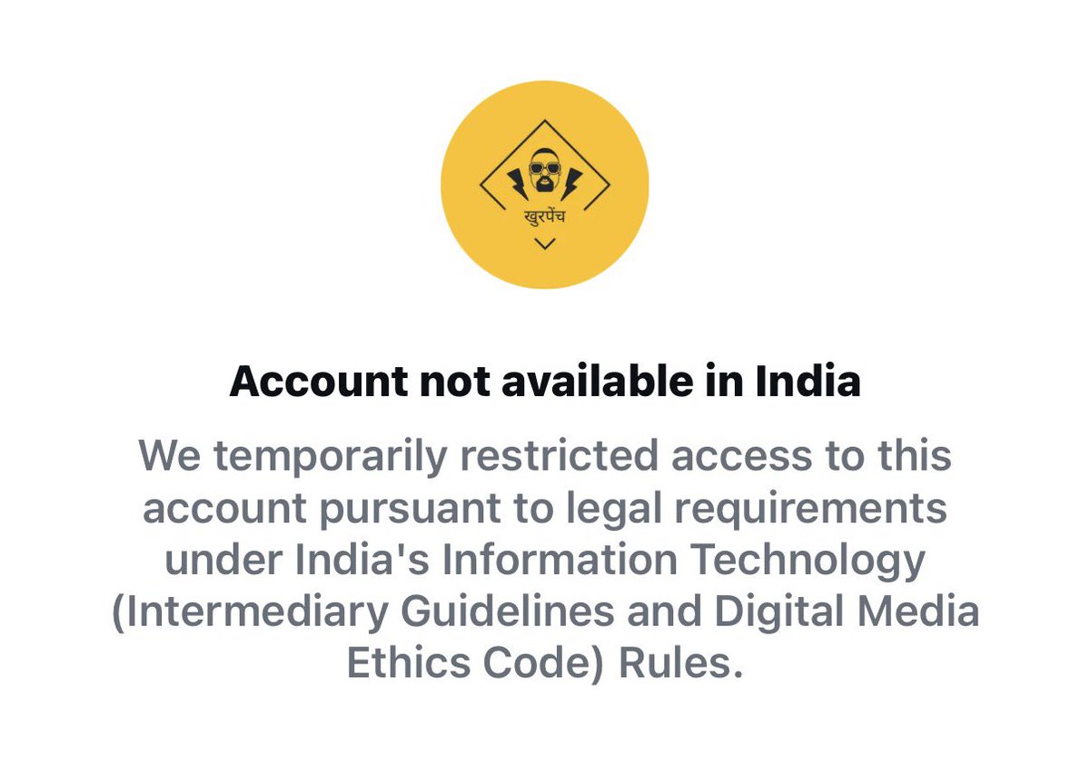 gemsofbabus_'s tweet photo. What the fuck is happening in this country? 

@khurpenchh Instagram account, with 300K followers, has been withheld in India just for exposing babus and corruption. https://t.co/UgakGQRxXr