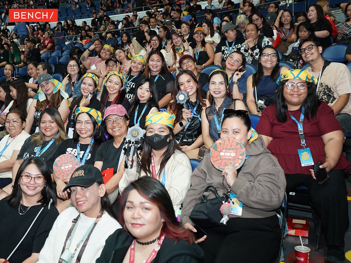 benchtm's tweet photo. Even before SB19 takes the stage, fans are already setting Araneta on fire at ONE ZONE FEST DAY 2, co-presented by BENCH. 🔥

#BENCHxSB19 https://t.co/1m0yQaNqhh