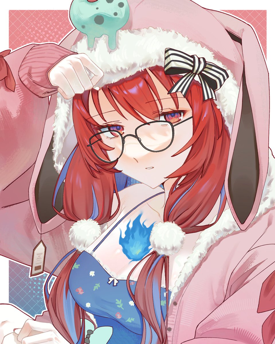 hana_no_umi629's tweet photo. This new outfit is so adorable that I couldn't help drawing it………🥹🤲🏻🤲🏻
#BloodflameArt https://t.co/2QBqXZ8G2v