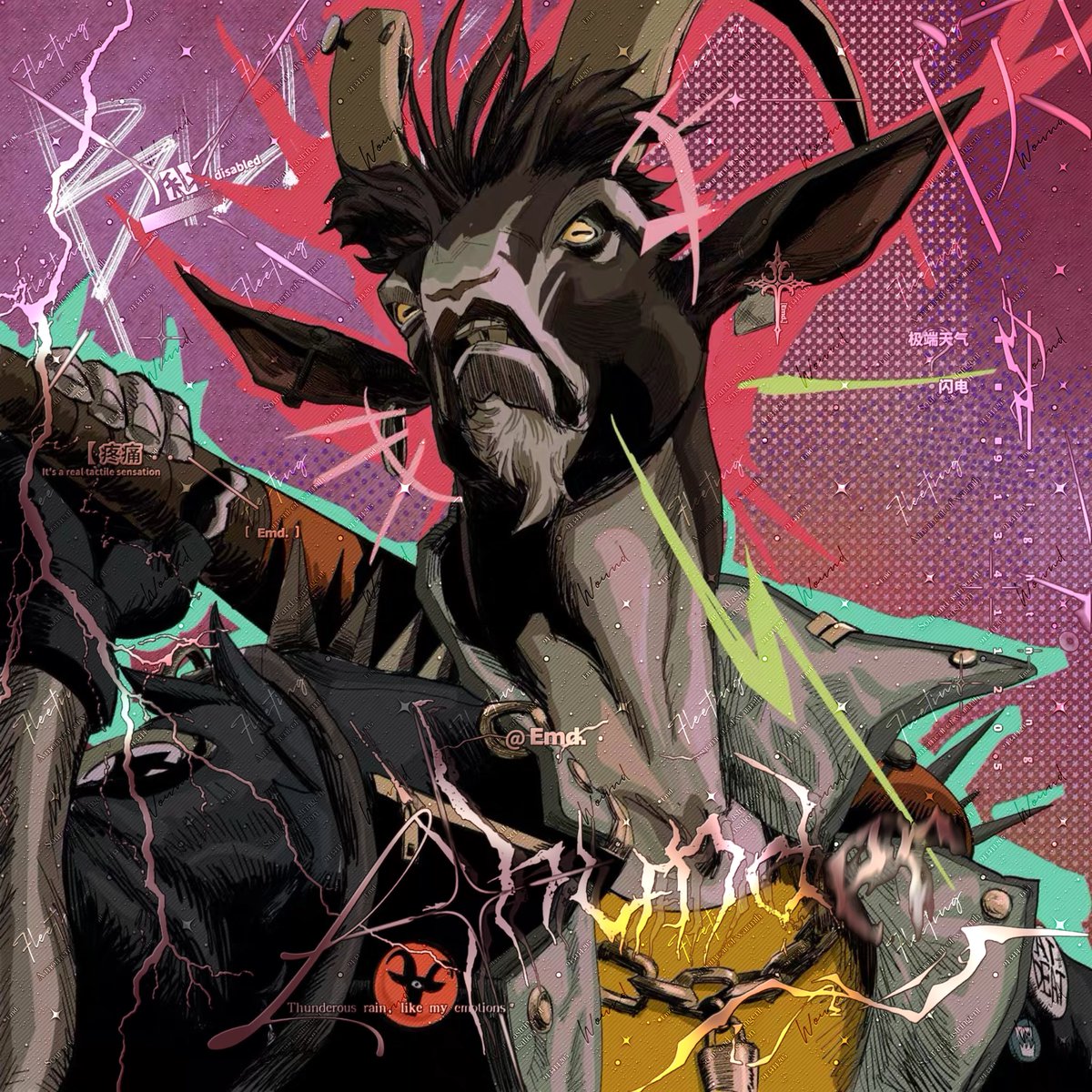 Emd_1231's tweet photo. ⚡GOAT⚡
#deadlock #deadlockfanart #billy https://t.co/Y3FQtIJUrL