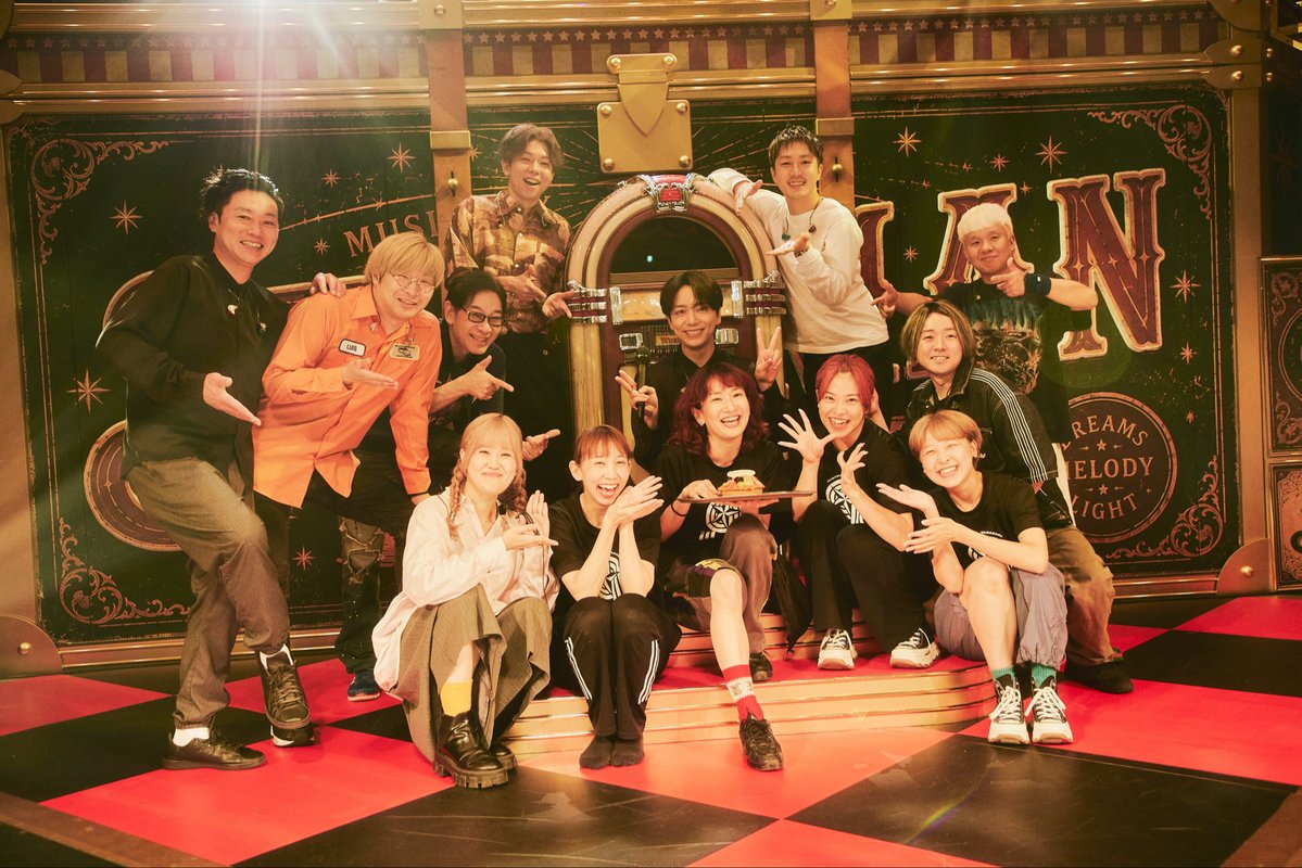Kurumi_G_'s tweet photo. #山崎育三郎 LIVE TOUR2026
『#19BOX~#STARMAN』

全15ヵ所17公演
誰1人欠けることなく無事にツアーファイナルを迎えました💫

本当に温かい方ばかりで、贅沢な現場に就かせて頂けた事心から感謝しております

皆様本当にありがとうございました！

またお会いできますように💞

撮影:Tetsuya Yamakawa https://t.co/6NE4lO258z
