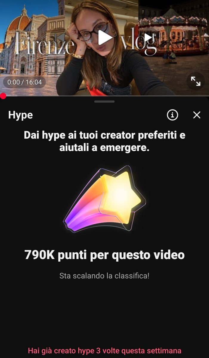 francescarimon3's tweet photo. https://t.co/fHPfsVTtuj
Non scordate di fare Hype fino a 3 vokt3 si puo' fare e si puo' pure pubblicare il risultato su you tube per suggerirlo ad altri🤩
#HelenaPrestes #HelenaYoutube https://t.co/hyjZTkpgXX