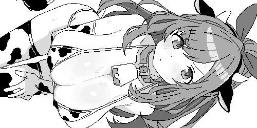 color_hamstar's tweet photo. 牛柄ビキニ月岡恋鐘('ω'`) https://t.co/jXSgMTxvRA