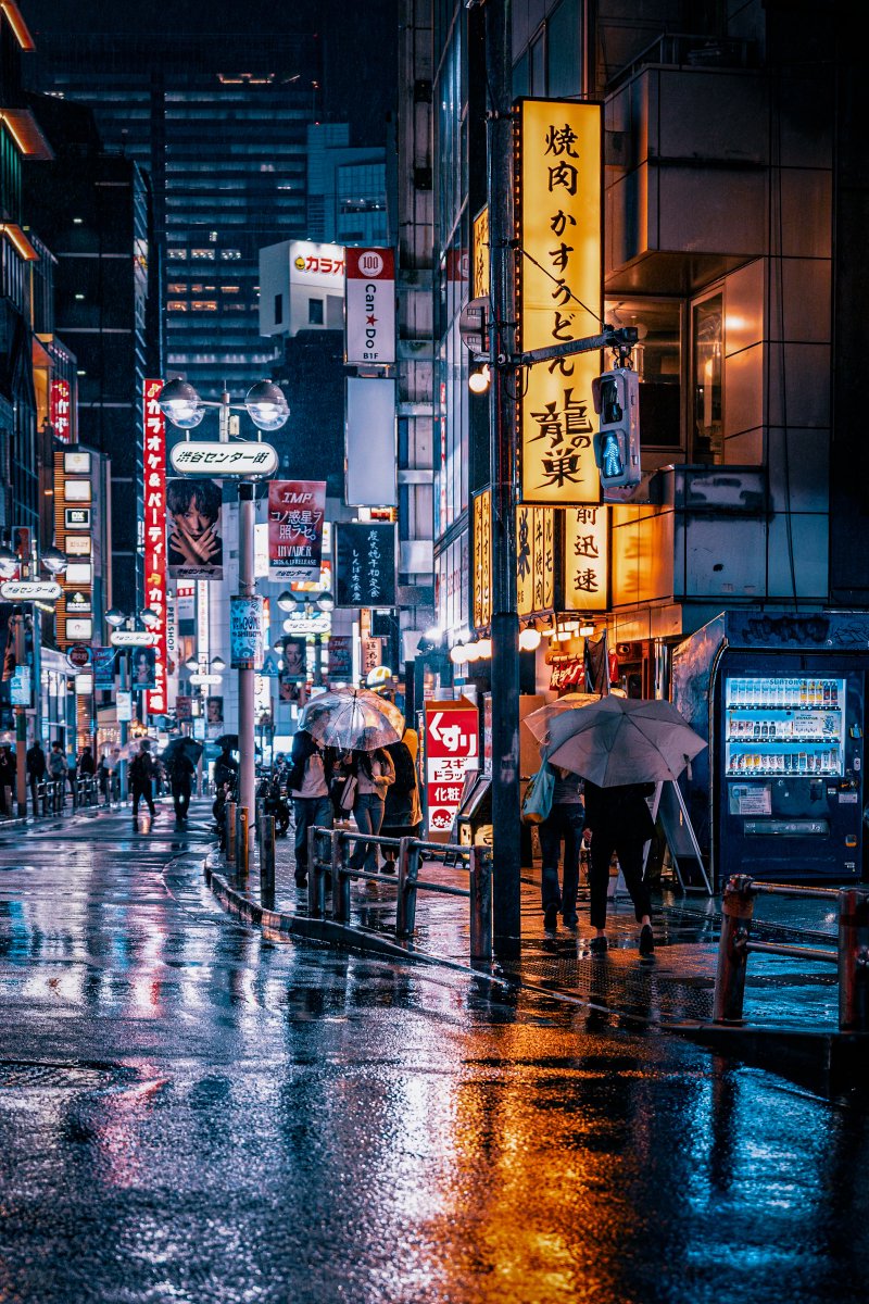 YOH_ZERO's tweet photo. TOKYO NEON：Cyberpunk Night Street https://t.co/D7gZ2hfADE