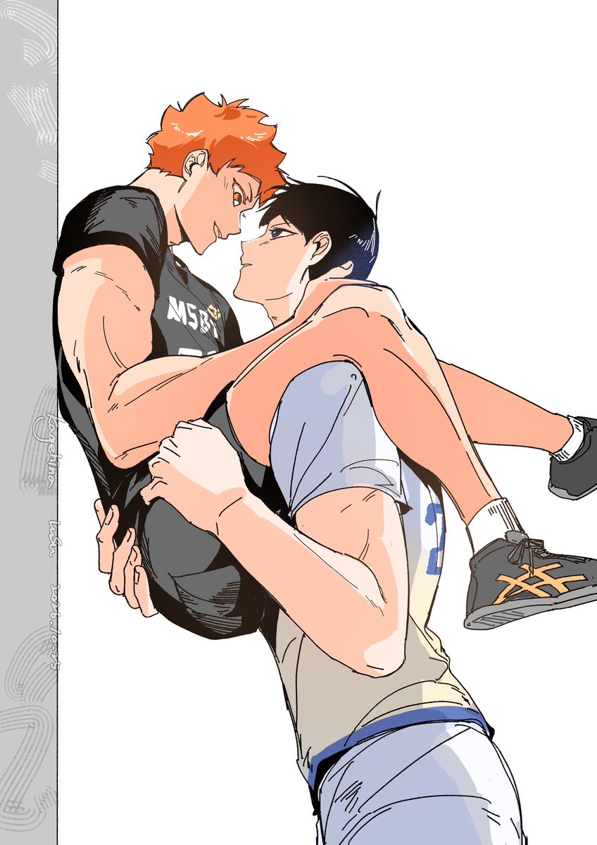 Lusu0809's tweet photo. #kagehina https://t.co/pPufITNY7D