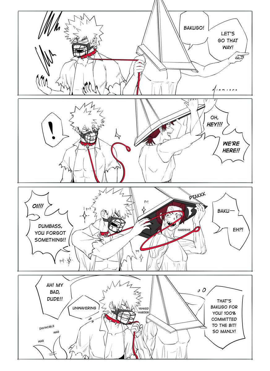 miamiero's tweet photo. the halloween “bit”.. 🎃 bakugo’s exactly right where he wants to be
#kiribaku #切爆 https://t.co/qhQADyElIc