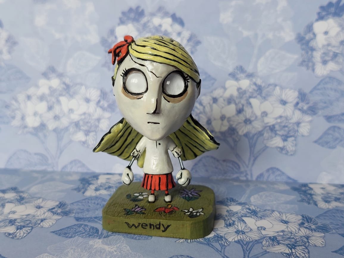 UlyaOwl's tweet photo. Wendy from Don’t Starve. 🌸👻
#DontStarve
#Wendy
#WendyDst
#Polimerclay
#Figurine https://t.co/06ll9rygLZ