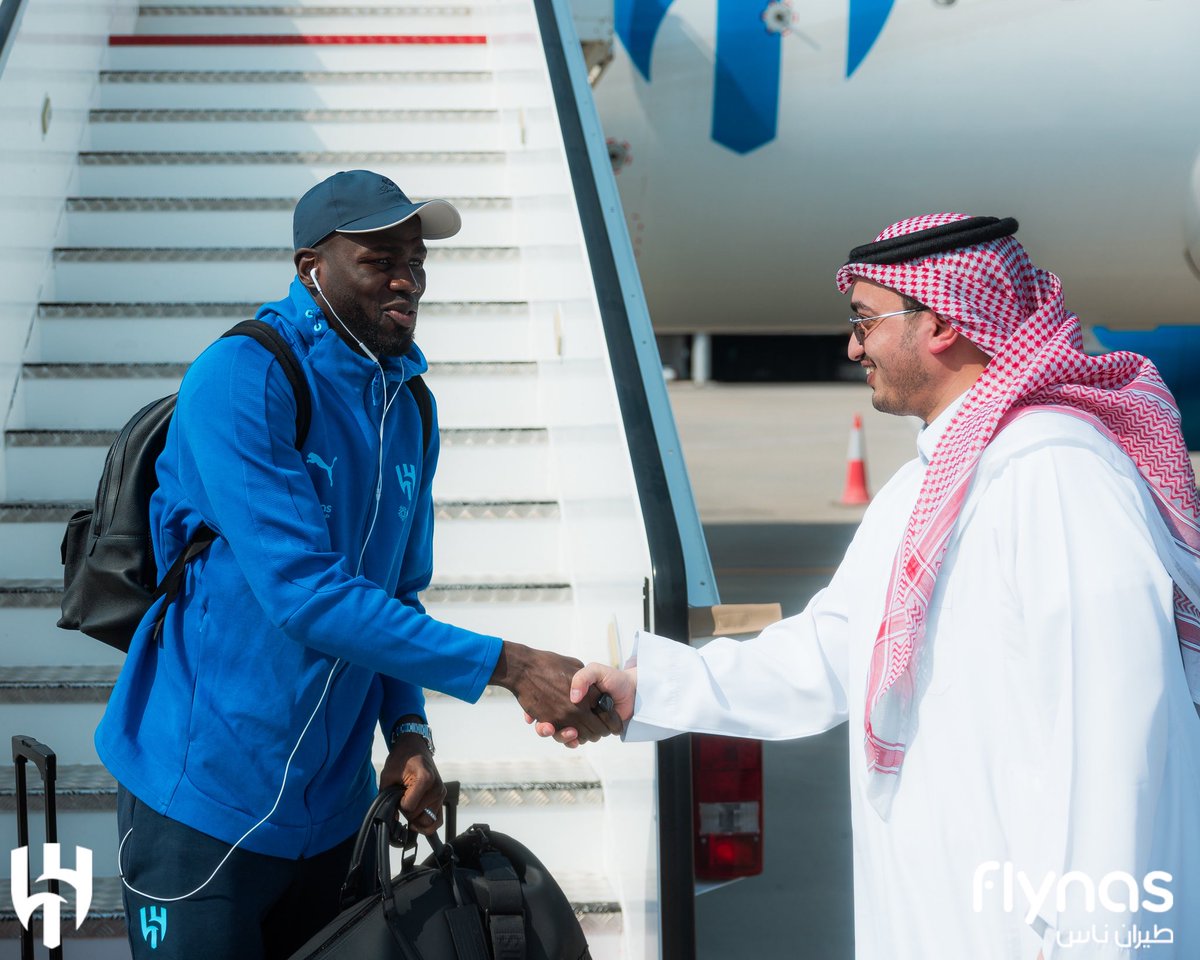 Alhilal_EN's tweet photo. Touchdown in Doha 💙 https://t.co/w4AVmTrzUS