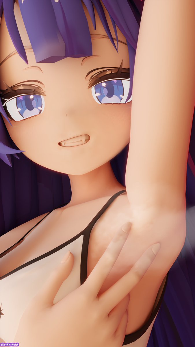 Kouhai_Violet's tweet photo. Take a deeeeep sniff senpai, it's quite steamy here~ https://t.co/g4w7Z7CRtB