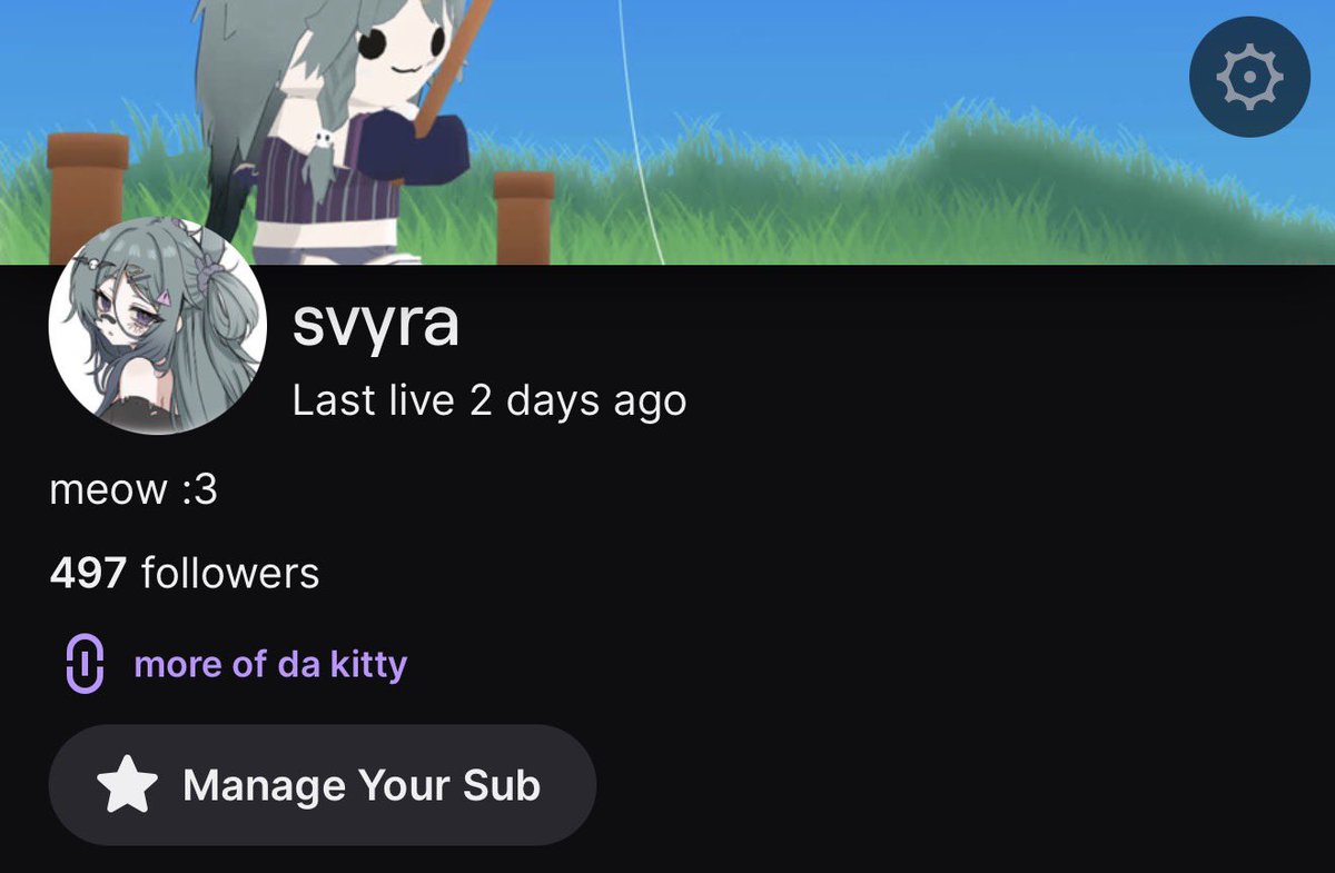 svyravt's tweet photo. i’m sooo close to 500🩶

if you wouldn’t mind following i’d greatly appreciate it :D 

i’m really trying to hit 1k by my debut >__< https://t.co/uelCa937Wq