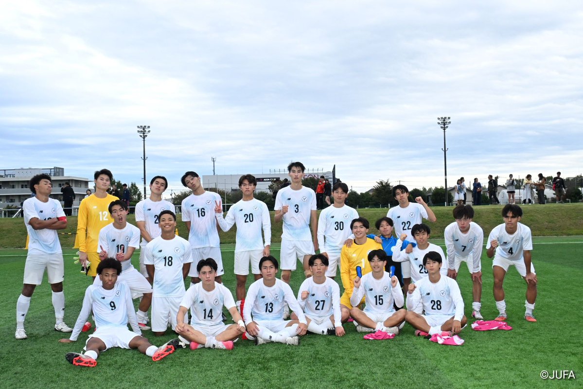 JUFA_kanto's tweet photo. 『JR東日本カップ2026 第100回関東大学サッカーリーグ戦』

本日の結果をもちまして、山梨学院大学の2部リーグ昇格が決定しました！
来季、山梨学院大学は2年ぶりの2部リーグとなります。

#jufa
#jufakanto
#大学サッカー https://t.co/SpssIct7FT