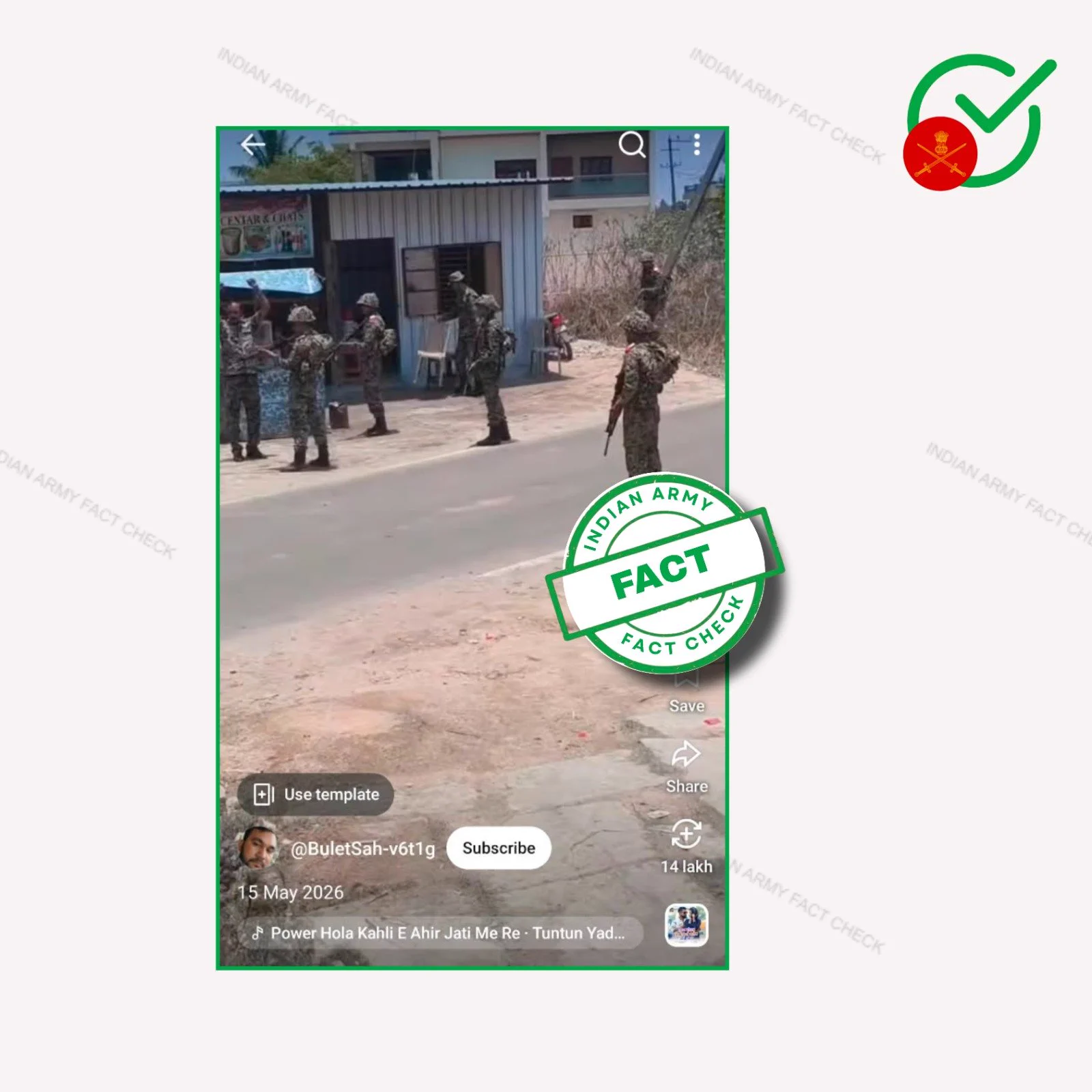 INDIAN ARMY FACT CHECK on X: 
