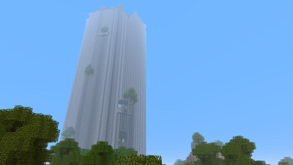 VtorojPervyj's tweet photo. @JohnnyMcIvor I play exactly like you lol. Also I build complete foundations and 2+ blocks thick walls for my castles. I feel like I just can't comprehend using wool for shading or something. This is one of my towers. You can call it.. the tower dungeon https://t.co/4IHWlIHBHi