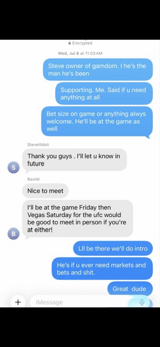 realbobmenery's tweet photo. This what I’m good at. The day the boys first met. I smelt it from a mile away.  A perfect fit. Agent Bob made the intro and guided it delicately the whole way as Mr willdoit was dealing with a shitstorm with Temiz. 
A light intro knowing how Steve’s brain works. Told him to book it outta @Roobet and guided the deal till signing. “I’ll let you know in the future” Steve said. Easy Baxter. I got this I said ….then was a call to Baxter in which I said “follow my lead” and we got the biggest gambling deal done in the history of online.  I’m very happy for my brother @stevewilldoit.   You would think it would be an automatic streaming deal with @gamdom after brokering and positioning their company to the moon. But they passed.  They never did a deal with me. 
We were left behind. But the good news is….I have their entire user database from being the agent and look forward to friendly competition for tossing the cold shoulder towards me.  That should have been a lifetime like we don’t even care what you do Bob type of deal. But they’re cut throat. That’s the industry.  
Maybe we’ll secure a deal with them by 5pm. But I will sign to a company if not. And I will stream. Everyday. In the woods. As zee agent,  end of day it’s looking and trending towards I made them about $1,000,000,000. And now @ShaneStoffer on board. I’m really happy for my boys. 
I look forward to competing. Whoever I sign with. …I have their entire user database we can snipe from them creatively.  And I’m ready to compete. End of day. Baxters a good dude. Duno @Romer but heard good things. You’re welcome boys.  And all that matters is my boy @stevewilldoit is handled. And I stand by my word. I never commissioned him once. And never would. 
Woulda been around 5-7m. I don’t do it for the money. I love the game.  
I’m a weapon. @gamdom