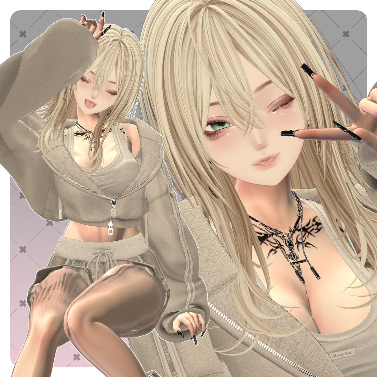 eri74_waytoki's tweet photo. @Shiy0_ お姉さんアバターが大好きで、いつもしゅあんちゃんを使わせてもらっています！
すあらちゃんもとても好みで得意なタイプの女の子の予感なので、是非テスターしてみたく思います！
ご縁がありますように！ https://t.co/qlUrIMtqOz