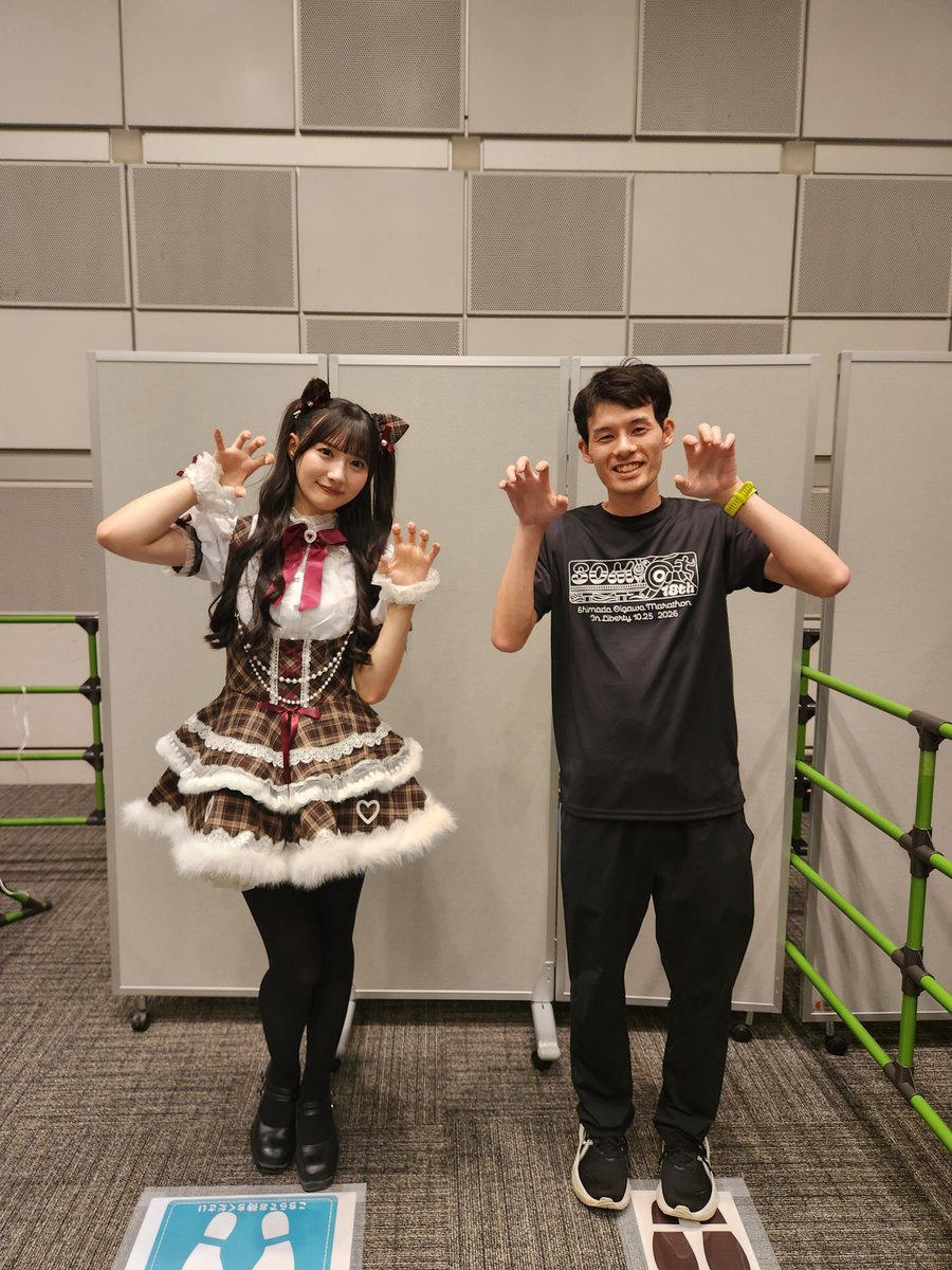 tatsu5546's tweet photo. 昨日の個握に引き続き推し活へ
2日間推しに会える贅沢✨
マラソン後で開演間に合わなかったけど、「お疲れ様～」って行ってもらえたので満足幸せでした☺️
#RainTree 
#ひめくりか 
#リンリンり〜ん https://t.co/oZM5Bp8L4G
