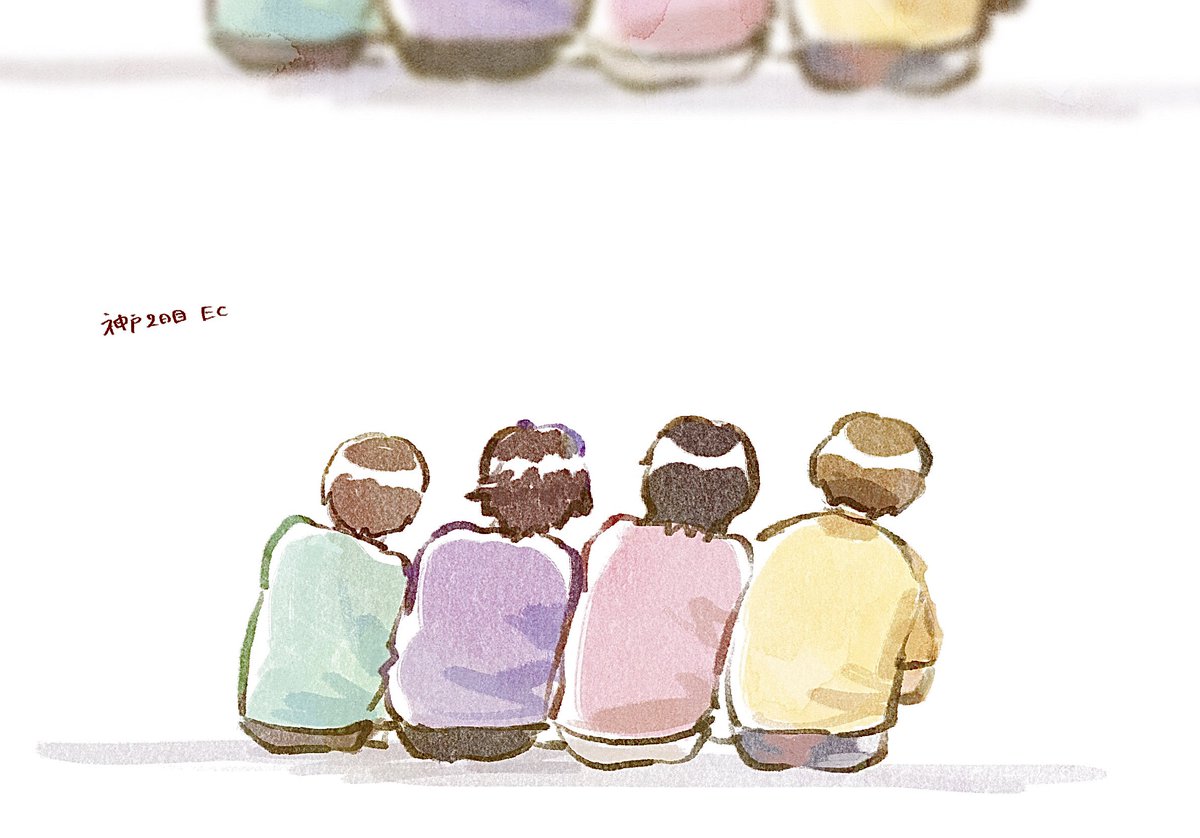 momonaka5050's tweet photo. #浦島坂田船ハロパ
大好きな背中たちがくっついて傾いていて、愛おしかった https://t.co/jBS38HqB8Z