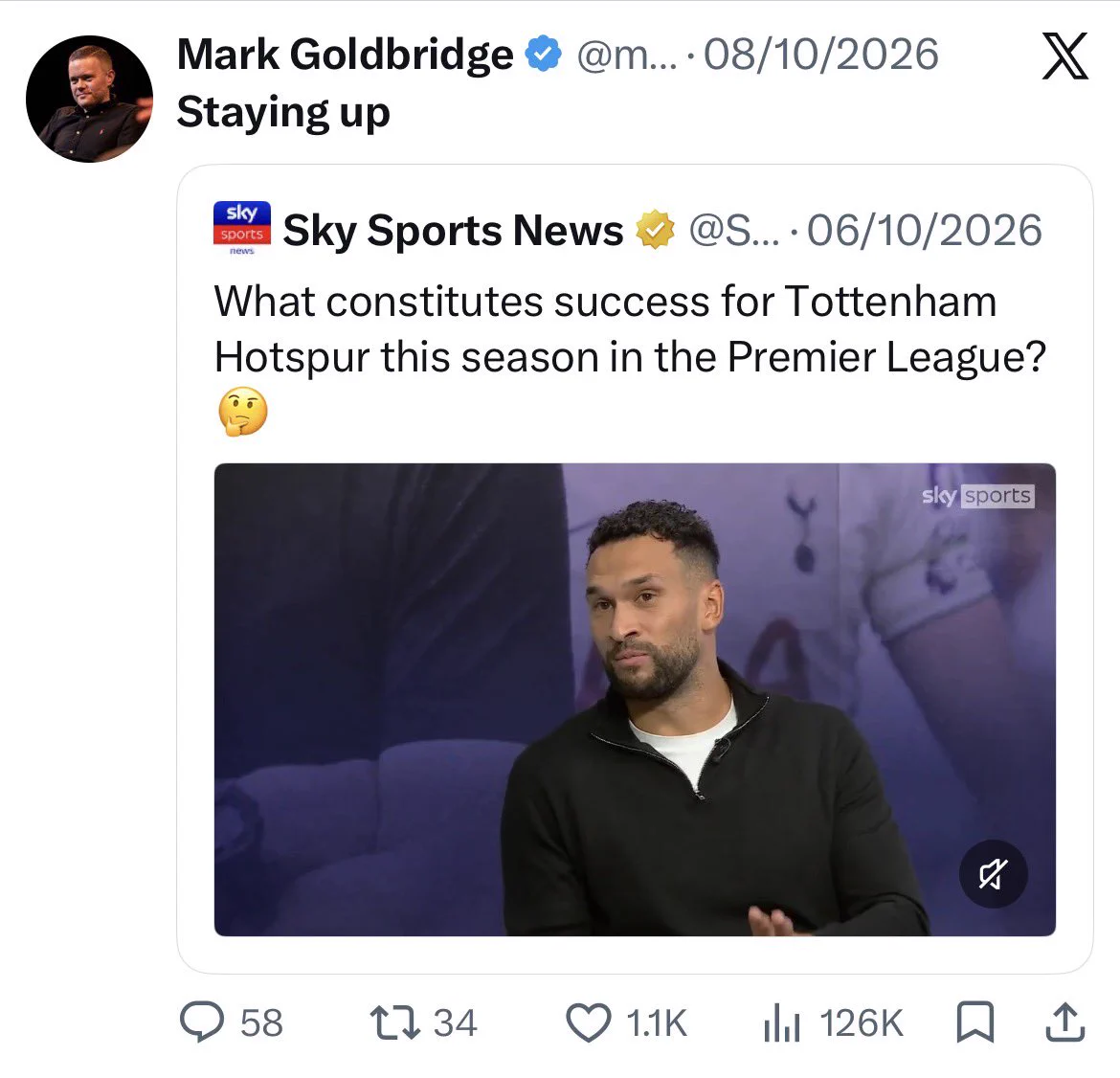 Mark Goldbridge on X: 