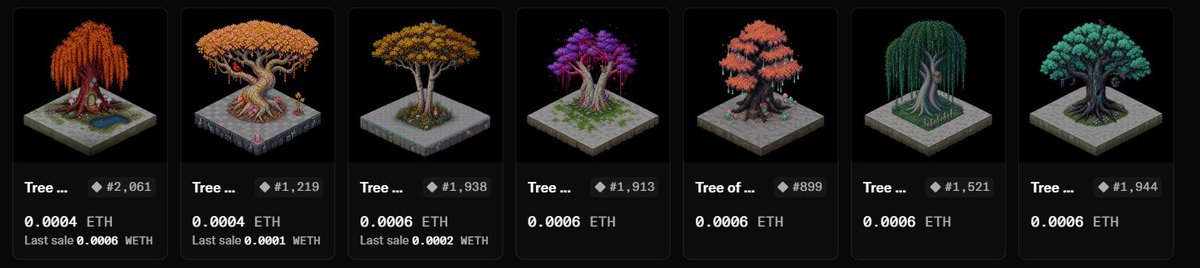 TreeofLifeCS's tweet photo. We just need to buy 2 more NFTs, and we’ll raise the floor to 0.0006. This is another small step toward our goal. Thanks to everyone for the support we’re moving in the right direction! https://t.co/c9WCz54Rr0