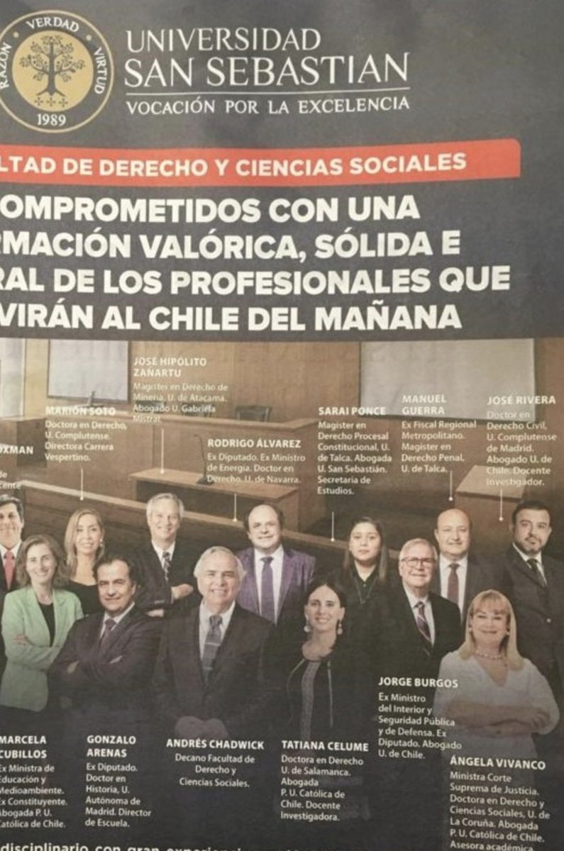 lmrendon's tweet photo. No seas injusto @bacigalupe. La @mcubillossigall, comparativamente, es casi la decente de ese antro de la @USanSebastian. Tenían fichada también a la Vivanco y al fiscal Guerra. https://t.co/pmSSIzwV88