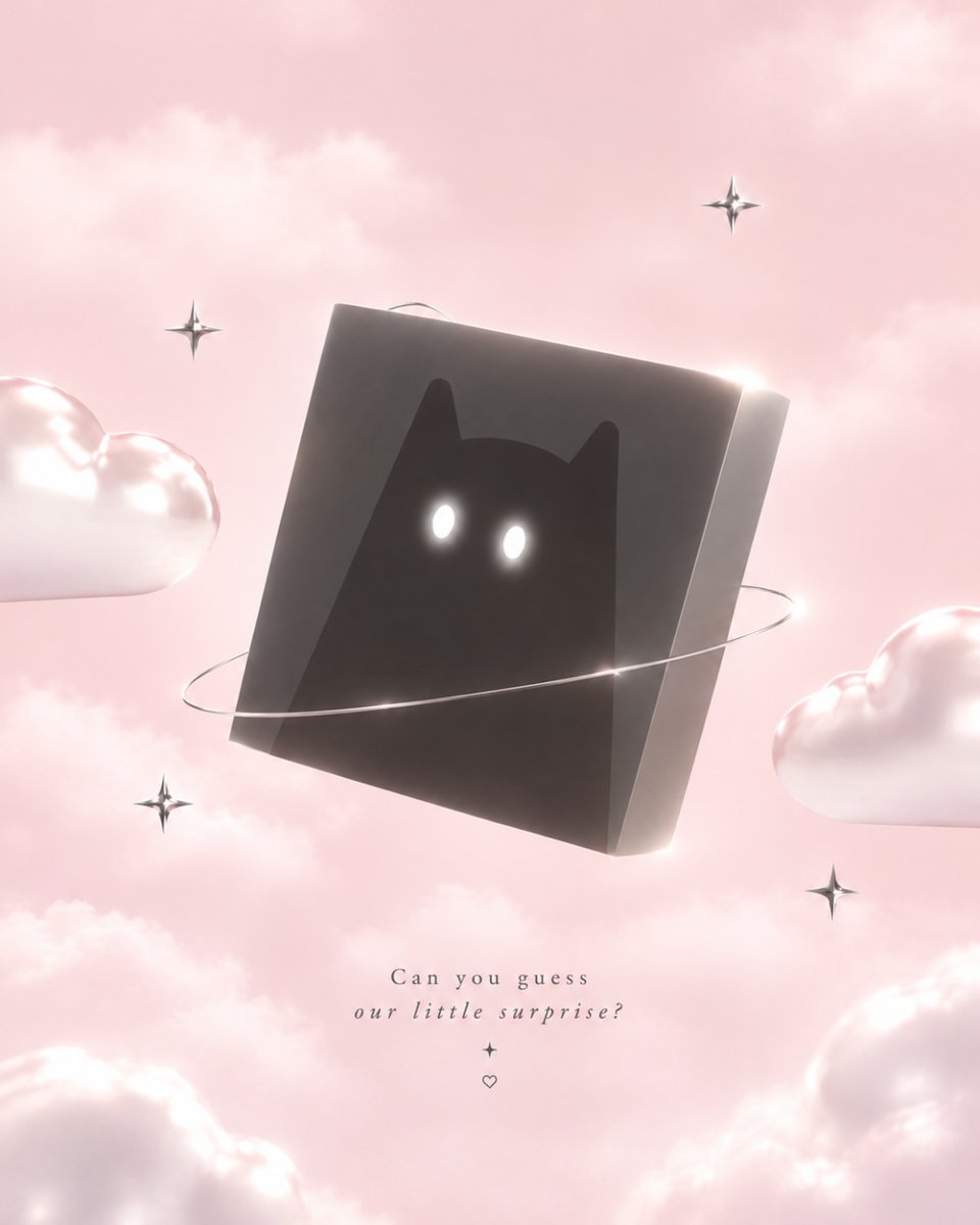 asperastore's tweet photo. What do those glowing eyes know? 👀
The cat won't talk, but we'll leave you a hint.

✦ Hint: ⬜️ 🐈‍⬛ ☁️ ✨

Drop your guess in the comments.
The answer drops 26.10.2026

#DaydreamCollection #ASPERAXNuNew https://t.co/xoV9kNX5JC