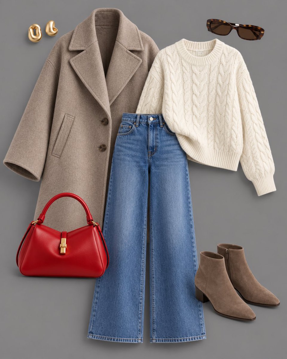 lafemmewanderer's tweet photo. ❤️ Pop of Red Outfit Ideas | Chic Fall &amp; Winter Looks with Timeless Neutrals and Elegant Styling ✨
https://t.co/DwUJhIOQU6
>>> https://t.co/1tKbStiDsl