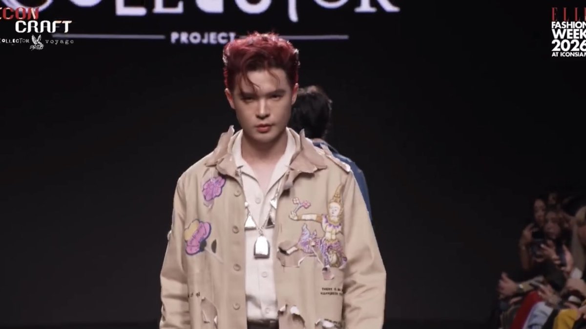 BEYOURSTAR1IGHT's tweet photo. A striking look, a confident walk, and undeniable star power. 🔥✨ @bbil1ypn owns the runway at ICONCRAFT (COLLECTOR PROJECT) during EFW26. 🖤

BILLY PATCHANON EFW26 AT ICONSIAM

#ICONCRAFTxBILLY
#CollectorProjectXBillyAtEFW26
#bbil1ypn #billypatchanon
#BACEQUAD #Star1Ight https://t.co/HkWuFsovAX