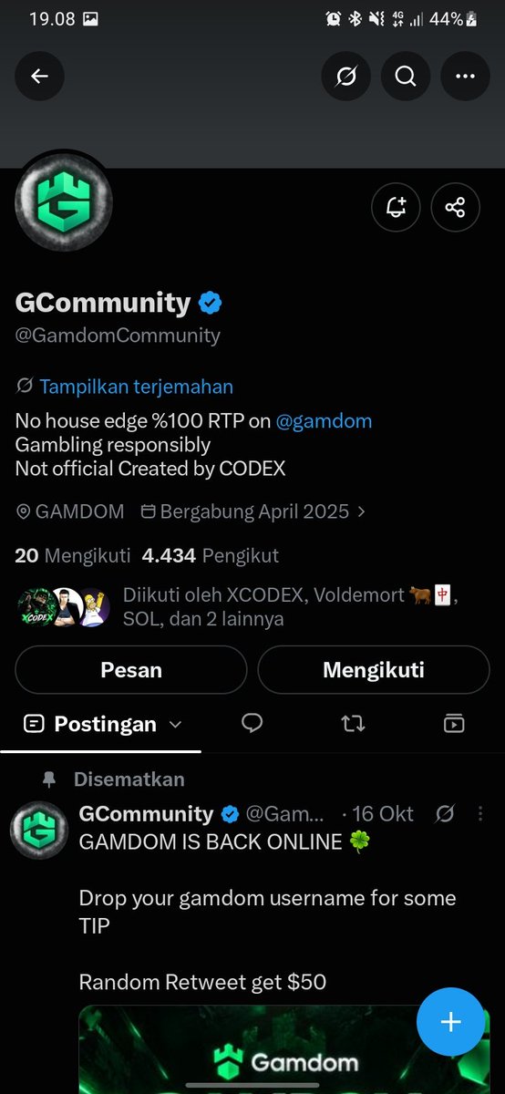easypliswin's tweet photo. @xcodexF @gamdom @GamdomCommunity @floqrent @kumitario 
done
#proofchaii https://t.co/PKeFhDNjGs