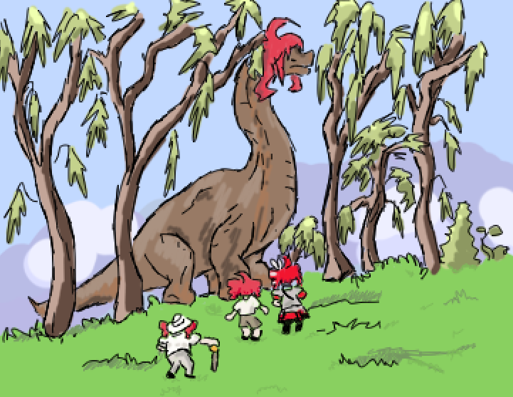 Washen_D's tweet photo. first big-ish Teto related post since my Teto Jurassic Park drawings https://t.co/ib6wUlLILS